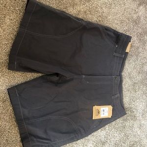 Pacific Trail Mens Hiking Active Casual Work Cargo Shorts Coal Size 36 $52